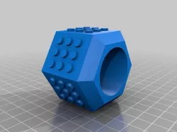 Lego Inspired Napkin Ring