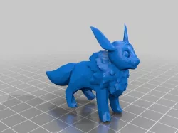 Low Poly Eevee-Pokemon