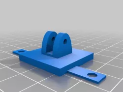 Lulzbot Mini Raspberry Pi V2 Camera Mount