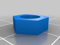 M7 half nut for Rotary Switch