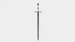 Mastercrafted Wolven Steel Sword - The Witcher