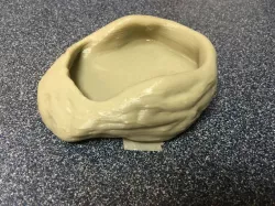 Mealworm/Water bowl for Bearded Dragon Lizard Terrarium