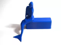 Melusina Sculpture - 3D Scan of the Luxembourg Legend