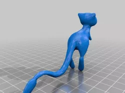 Mew Normal and Low Poly