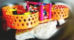 Micro quadrocopter frame - semiducted - Beecheese frame V4