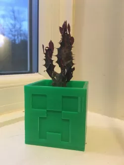 Minecraft Creeper Planter / Pot
