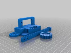 Modified servo linear actuator