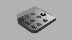 Multi Tool Holder E3D Nozzle Holder