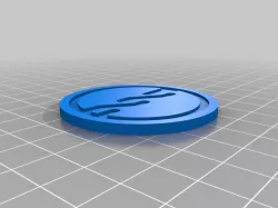 NXT Digital Coin 50x50x3mm crypto currency