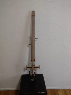 O'Cello for 1/2" rod, folding chest rest, telescoping knee rest