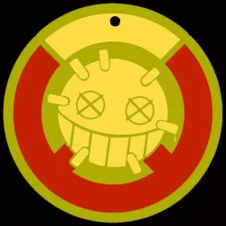 overwatch junkrat keychain