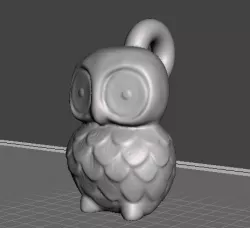 owl keychain