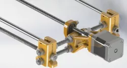 Prusa i3 as router CNC - Y axis direct drive