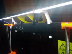 Prusa i3 LED rigid bar mounts 