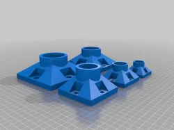 PVC pipe stands/feet