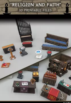 Religion and Faith - 28mm gaming - Sample items
