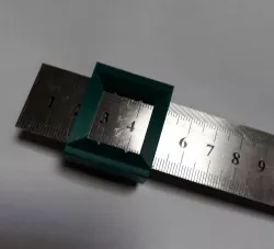 Ruler slider, fence with stop