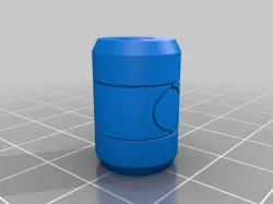 Sci-Fi Storage Barrels (Scatter Terrain, 5 types)