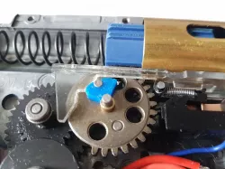 Sector gear delay chip