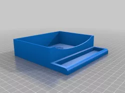 Shadowrun-themed dice holder