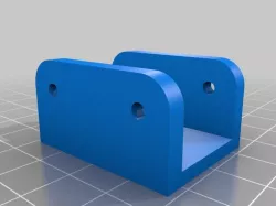Side rail mount bracket for CR-10