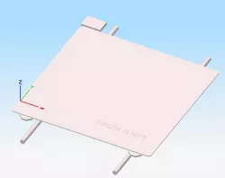 Simplify3D Prusa i3 MK3 Bed File