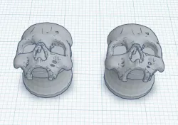 Skull Ear Gauges 10mm