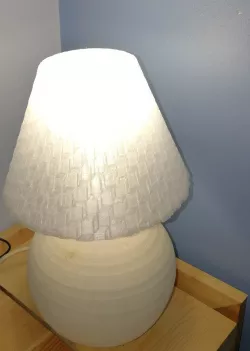 Small cubic lampshade