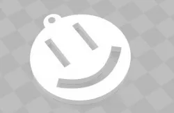 Smiley Keychain