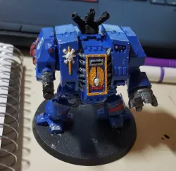 Smoke grenade launcher for Dreadnoughts 