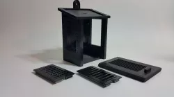 Solar Powered WiFi Weather Station - Side flaps remix