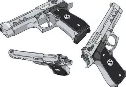 Soul Eater Pistols - Death The Kid