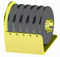 Spool Holder for electric wires