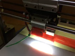  strip led holder for anet a8 extruder group