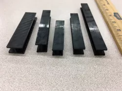 Structural I-Beams for Deflection Testing