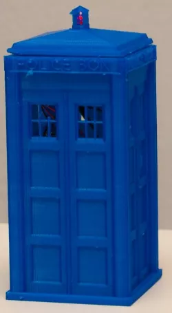 TARDIS Raspberry Pi Case with removeable Top and light
