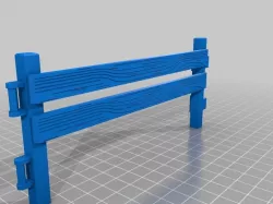 Toy fence compatible to the brand with the big "S" #HorseClub