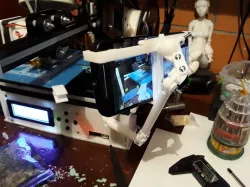 TronXY X1 X3 profile cellphone holder universal arm 