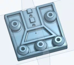 Tronxy X5S - Y Carriage for 3 or 4 wheels