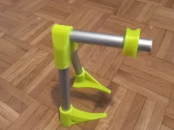 Tubular spool holder