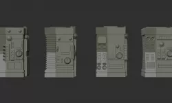 Type 7 Vending Machines. (Munitions, 4 Models)