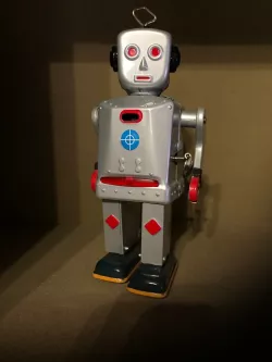 Vintage toy robot
