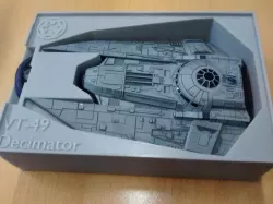 VT-49 Decimator Holder (X-Wing Miniatures) for Stanley organizer
