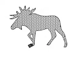 Wall decoration - Deer