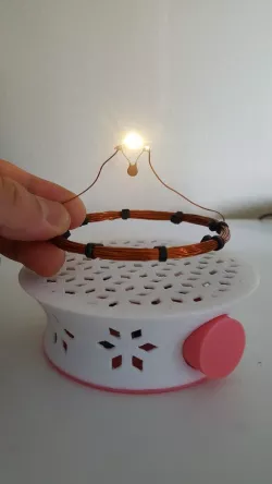 Wireless LED Lamp Base