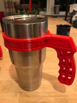 STL file Yeti Cooler Cup & Pole Holder Combo (Personal Use) 🌳・3D printing  model to download・Cults