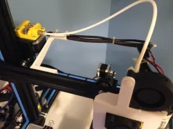 Z Axis bar wire guide With optional LED LIGHT RAIL.. Take the wires off your Bowden tube. For CR10, Ender2&3,Tornado,Michelangelo and U10