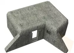 1/72 scale ww2 bunker roughly based on C-Regelbau: Nr. 1