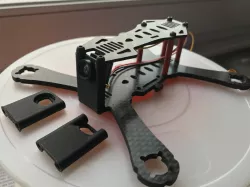 130 size quad camera mount designed for batfly 130