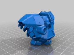 15mm Scale MWO Kodiak Heavy Mech